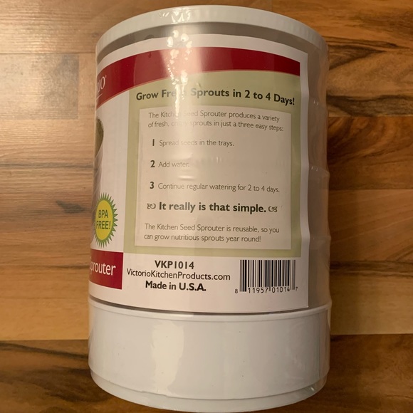 New Victorio 4-Tray Seed Sprouter - Picture 5 of 7